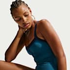 Traje de baño de una pieza con espalda en V para mujer Nike Swim