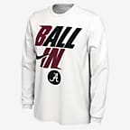 Nike College (Alabama) Men's T-Shirt - White