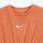 Enterito de felpa tipo toalla jacquard para bebé Nike Essentials