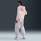 Γυναικεία πλεκτή μπλούζα με κουκούλα σε ριχτή γραμμή Nike Sportswear Phoenix Cozy Bouclé