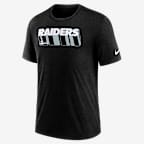 Las Vegas Raiders Long Pass Men's Nike NFL T-Shirt - Black