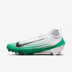 Blanco/Verde estadio/Plata metalizado/Negro