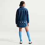 Nike Sportswear Collection Older Kids' (Girls') Denim Skirt