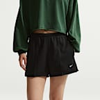 Shorts de French Terry de tiro medio para mujer Nike Sportswear Chill Terry