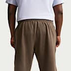 Nike Solo Swoosh Men's Fleece Open-Hem Pants