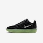 LeBron Witness X Big Kids' Basketball Shoes - Black/Barely Volt/Steam/Metallic Silver
