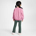 Conjunto de leggings y sudadera de cuello redondo para infantil Nike Swoosh Spirit