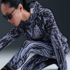 Nike Swift Women's High-Waisted 7/8 Printed Running Leggings