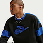 Nike Sportswear Club Men's French-Terry Crew-Neck Sweatshirt