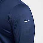 Playera de golf Dri-FIT de medio cierre para hombre Nike Victory