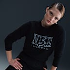 Sudadera de cuello redondo para mujer Nike Sportswear Club Fleece