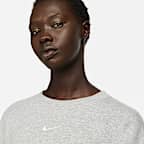 Sudadera oversized de cuello redondo de tejido Fleece para mujer Nike Sportswear Phoenix