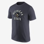 Michigan State Men's Nike College 365 T-Shirt - Anthracite