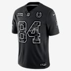 Tyler Warren Indianapolis Colts Salute to Service Men's Nike Dri-FIT NFL Limited Jersey - Black