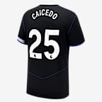 Moisés Caicedo Chelsea 2025/26 Stadium Third Men's Nike Dri-FIT Soccer Jersey
