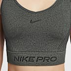 เสื้อกล้ามเอวลอยแบบไร้ตะเข็บผู้หญิง Dri-FIT Nike Pro