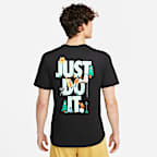เสื้อยืดบาสเก็ตบอลผู้ชาย Nike Dri-FIT