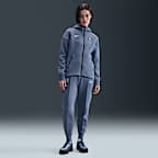 Paris Saint-Germain Tech Windrunner Women's Nike Football Fleece Full-Zip Hoodie
