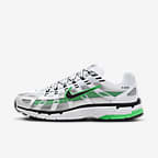 White/Metallic Silver/Spring Green/Black