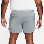 Nike Stride Shorts de correr Dri-FIT de 18 cm 2 en 1 para hombre