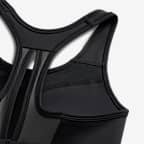 Brassière de sport réglable non rembourrée Nike Swoosh High Support pour femme
