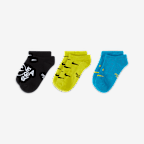 Nike Everyday Older Kids' Lightweight No-Show Socks (3 Pairs)