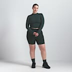 Top cropped de cuello alto para mujer NikeSKIMS Vintage Seamless