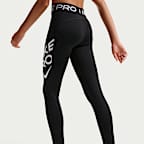 Leggings Dri-FIT para niña talla grande Nike Pro