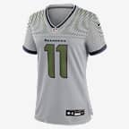 Jersey Nike de la NFL Game para mujer Jaxon Smith-Njigba Seattle Seahawks Rivalries Collection - Gris