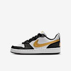 Zwart/Zwart/Wit/Metallic Gold