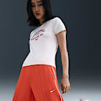 ナイキ スポーツウェア ウィメンズ ミッドライズ ワイドレッグ トラックパンツ