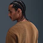 Sudadera de cuello redondo de tejido Fleece con gráfico para hombre Nike Sportswear Club