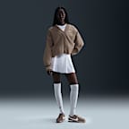 Cárdigan con gráfico extraoversized para mujer Nike Sportswear Phoenix Fleece