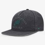 Gorra ajustable Nike de la NFL para hombre Philadelphia Eagles Primetime Pro - Antracita