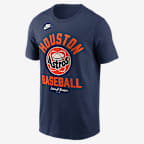 Houston Astros Cooperstown Men's Nike MLB T-Shirt - Navy