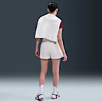 NikeCourt Phoenix Fleece Women's High-Waisted Loose Shorts