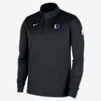 Dallas Mavericks Men's Nike Dri-FIT NBA 1/4-Zip Long-Sleeve Top