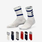 Calcetas retro para niños talla pequeña (6 pares) Nike Dri-FIT