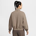 Nike 24.7 ImpossiblySoft Women's Dri-FIT Oversized 1/2-Zip Top