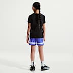 Shorts de básquetbol Dri-FIT de 13 cm para niños talla grande Nike Crossover