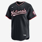 James Wood Washington Nationals Men's Nike Dri-FIT ADV MLB Limited Jersey - Navy