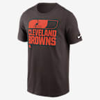 Cleveland Browns Air Essential Men's Nike NFL T-Shirt - Brown