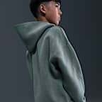 Sudadera con gorro sin cierre oversized para niño talla grande Nike Sportswear Tech Fleece