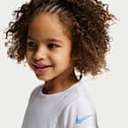 Conjunto de vestido de 2 piezas para niños talla pequeña Nike Move With Nature
