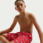 Nike Swim Breaker Big Kids' (Boys') 7" Brief-Lined Volley Short