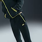 Pants de tiro medio y pierna amplia cómodos para mujer Nike Sportswear Club Fleece