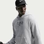 Sudadera con gorro sin cierre de halterofilia para hombre Nike