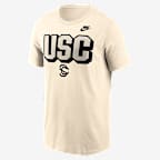 USC Team Bold Men's Nike College T-Shirt - Natural