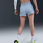 ナイキ ワン ウィメンズ Dri-FIT ミッドライズ ランニングショートパンツ (インナー付き)