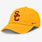 Gorra universitaria Nike ajustable para hombre USC Trojans Primetime Club - Oro